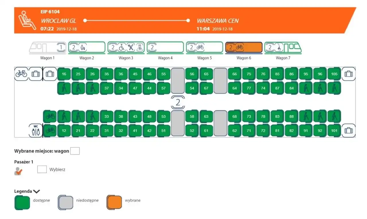 Jak znaleźć miejsce w PKP Intercity? Przewodnik po wagonach i miejscach
