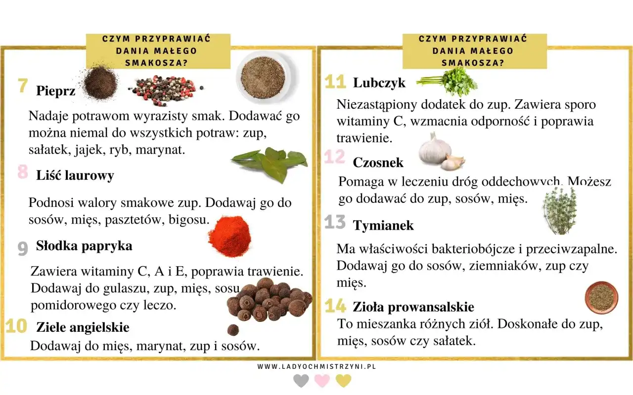 Przyprawy i zioła dla niemowląt - Kiedy i jak bezpiecznie wprowadzać?
