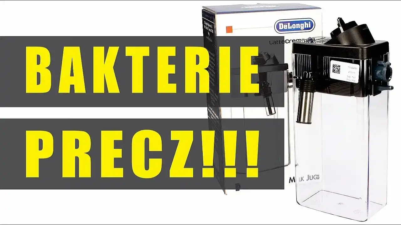 Jak czyścić pojemnik na mleko De’Longhi, aby uniknąć problemów z higieną