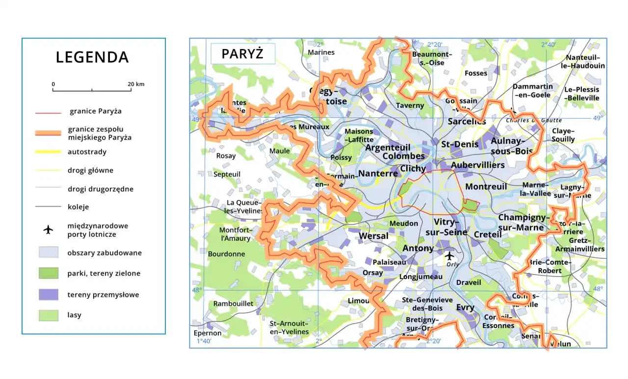 Ile mieszkańców ma Paryż? Dane 2023, miasto vs aglomeracja