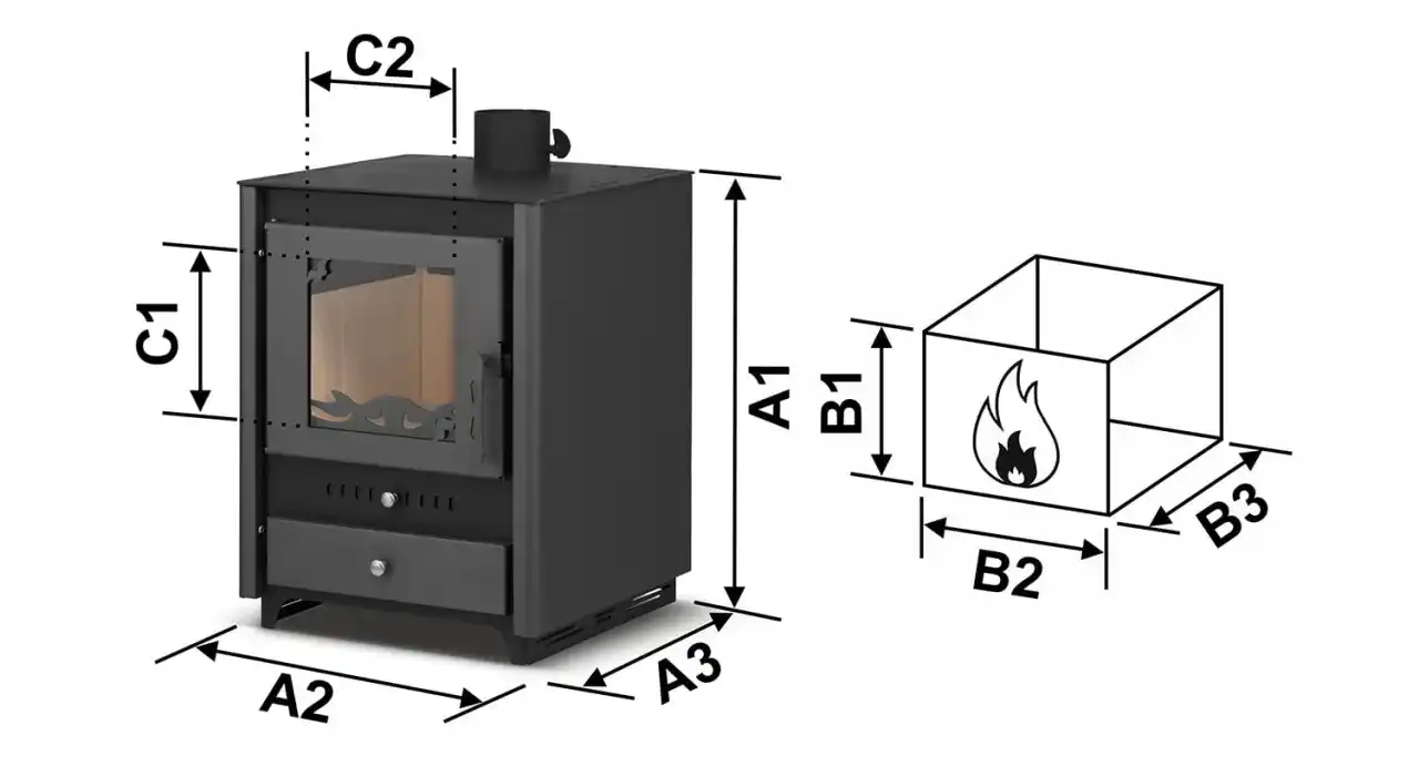 Ile miejsca na kominek? Wymiary, strefy bezpieczeństwa i porady