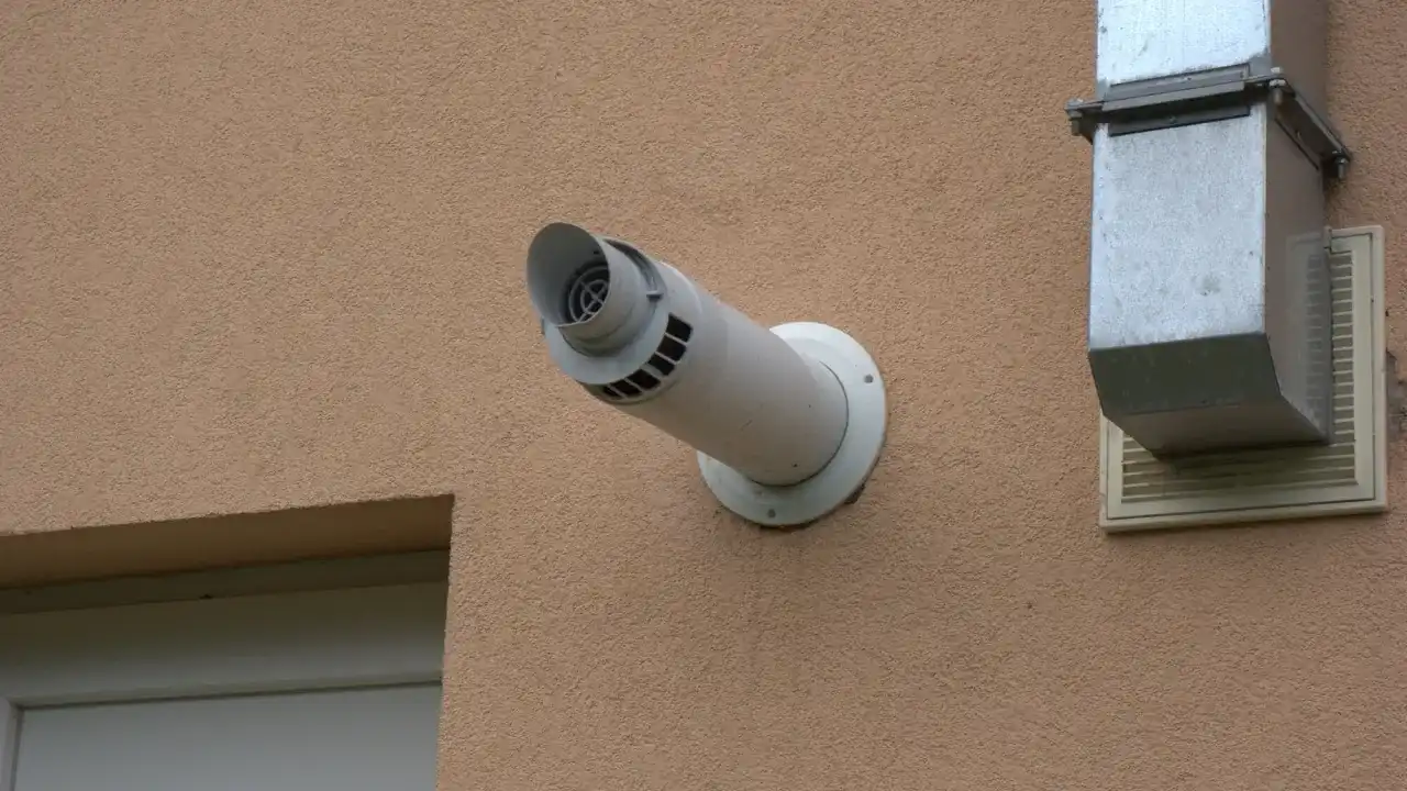 Boczny wyrzut spalin: przepisy, odległości i ochrona elewacji