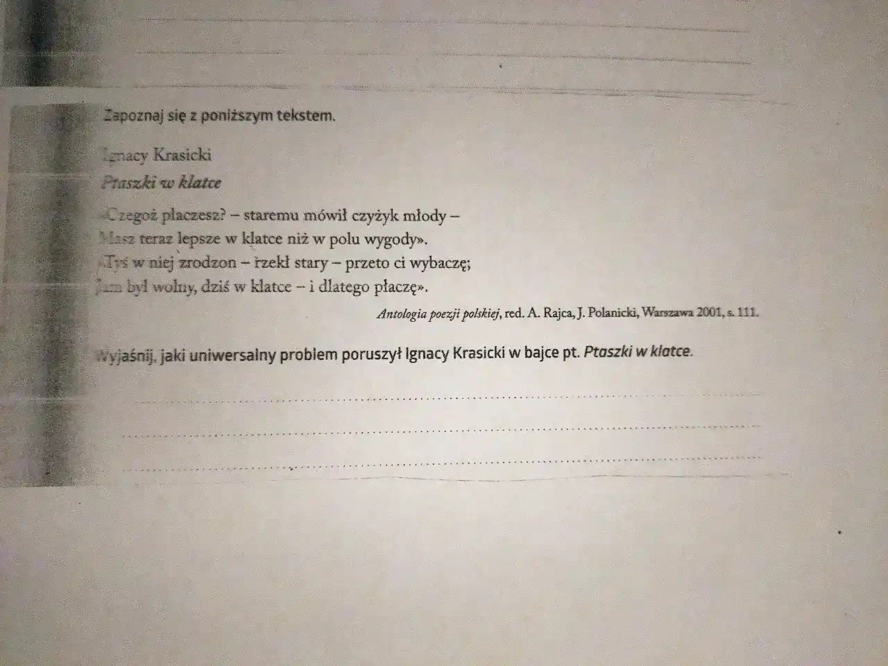 Bajki Ignacego Krasickiego: Dlaczego wciąż są aktualne?
