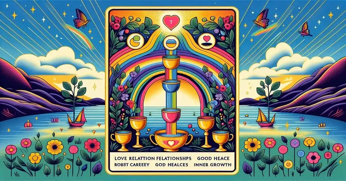 Tajemnica karty dziesiątek kielichów tarota