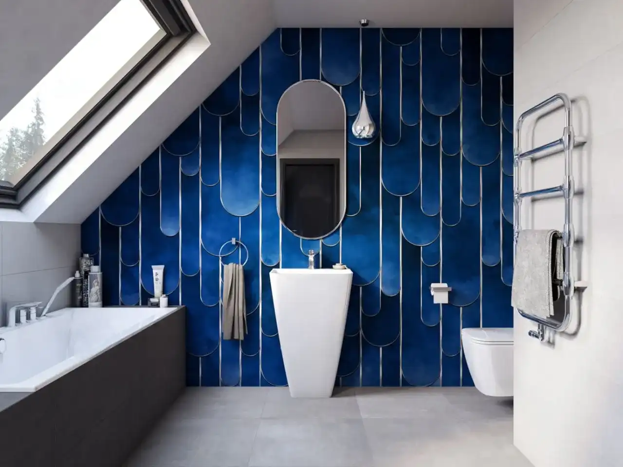 Alternatywy dla glazury: Nowoczesne ściany w łazience i kuchni