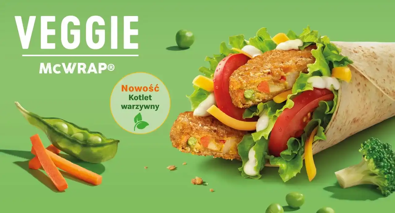 Veggie McWrap: Skład, Kalorie i Alergeny - Sprawdź!