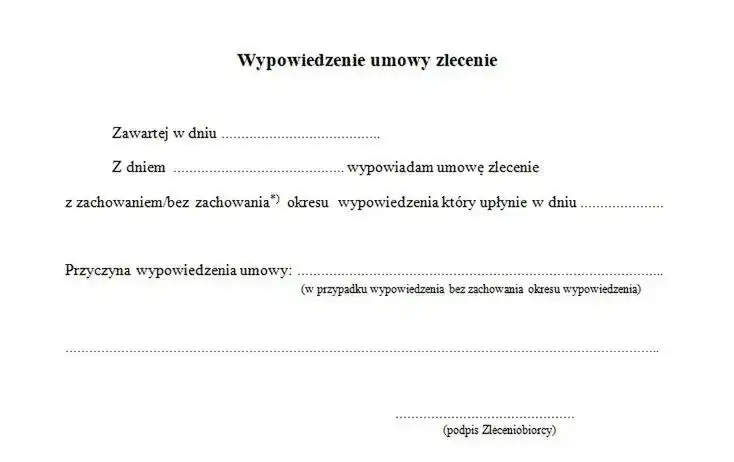 Czy umowa zlecenie wlicza się do okresu wypowiedzenia? Sprawdź!