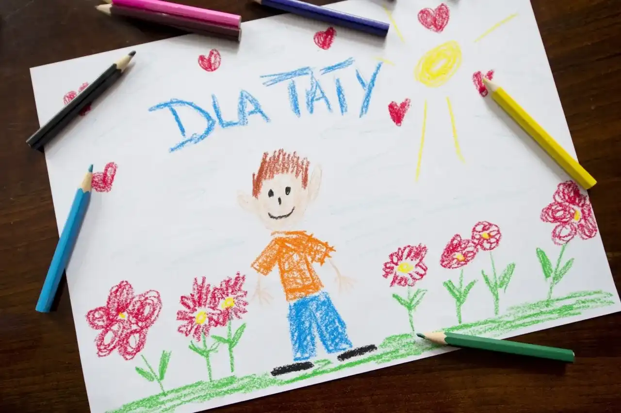 Laurka dla taty: proste pomysły na wzruszający rysunek