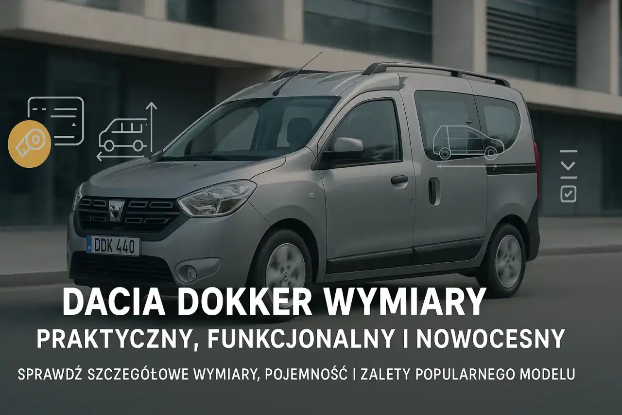 Dacia Dokker Van: Wymiary paki, ładowność. Czy zmieści europaletę?