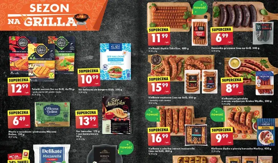 Biedronka na grilla: najlepsze promocje i produkty na letnie grillowanie