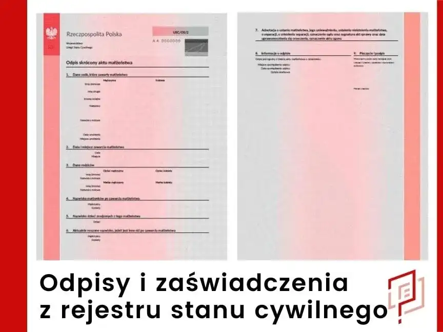 Jak uzyskać odpis aktu małżeństwa? Krok po kroku online lub w USC