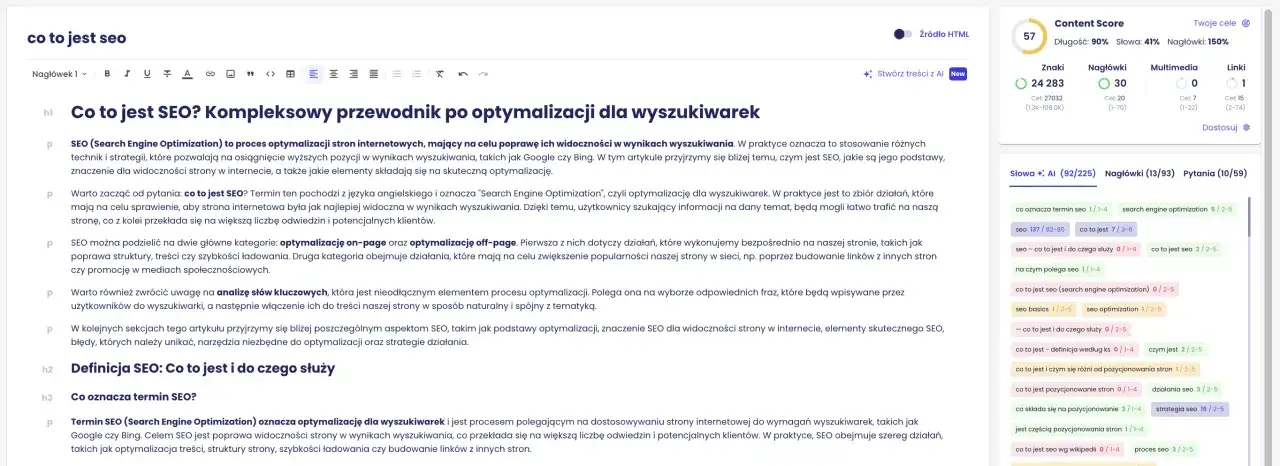 Kompleksowy przewodnik po optymalizacji dla wyszukiwarek, wyjaśniający co to jest SEO i jak działa. Analiza słów kluczowych i meta opis.