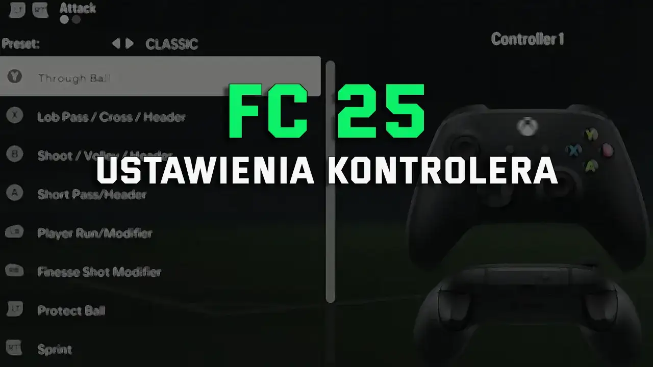 Ustawienia kontrolera w FC 25. Dowiedz się, jak grać w FIFĘ na dwa pady PS4, konfigurując przyciski.