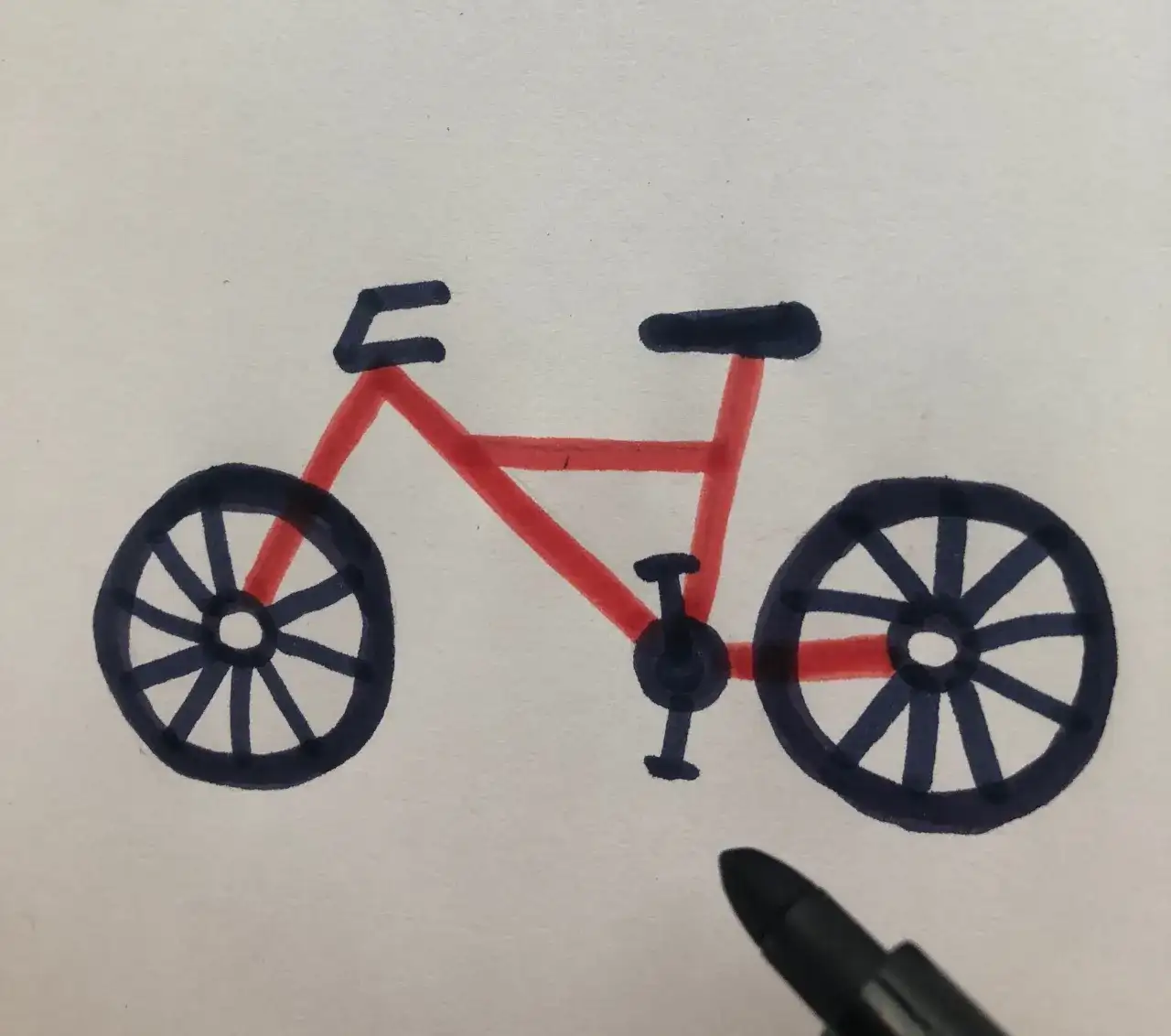 Narysuj rower jak profesjonalista! Prosty poradnik krok po kroku.