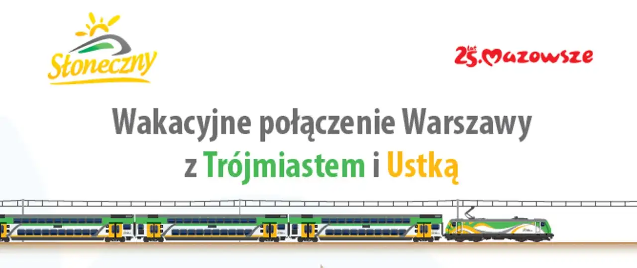 Koleje Mazowieckie Słoneczny - poznaj rozkład i atrakcje podróży