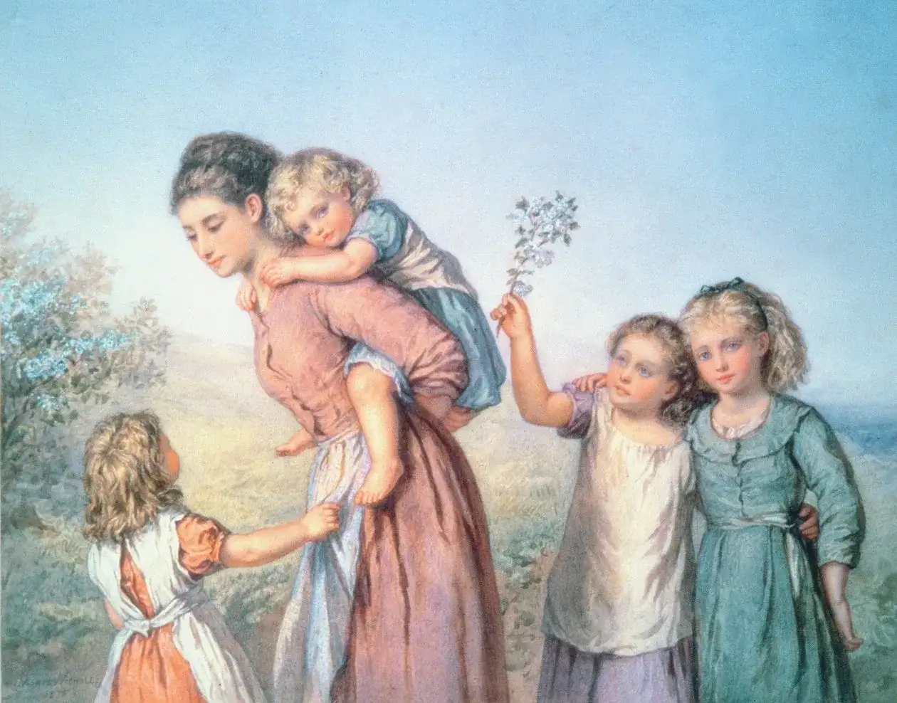 Mutter mit Kindern: Kunstgeschichte, Meisterwerke & Bedeutung