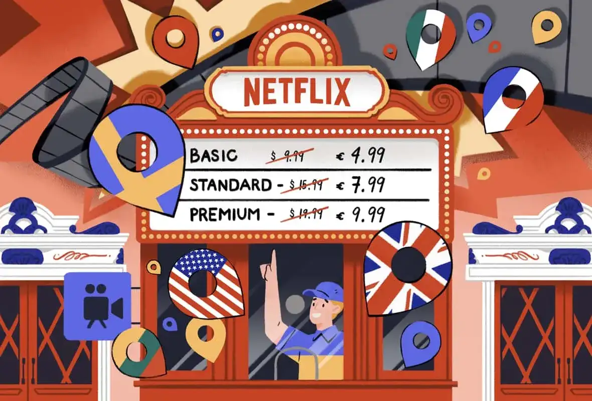 Gdzie najtańszy Netflix? Odkryj tanie subskrypcje w różnych krajach