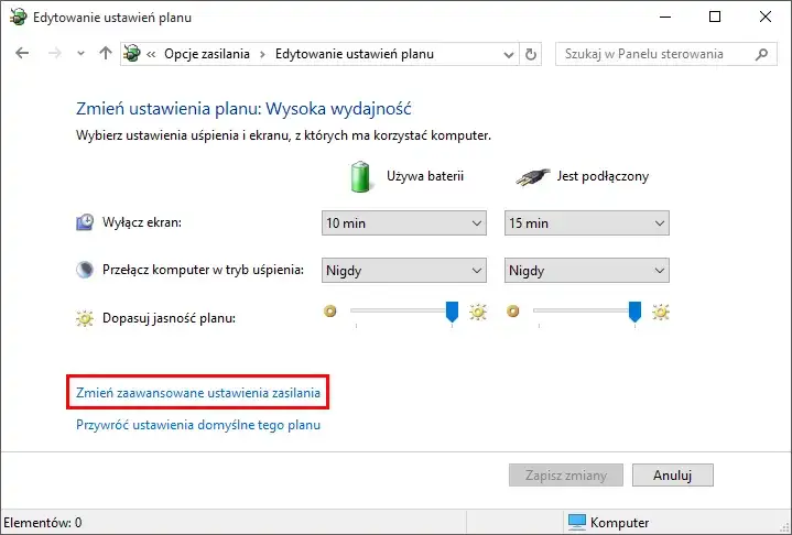 Jak zmniejszyć jasność ekranu w Windows 7 i uniknąć bólu oczu