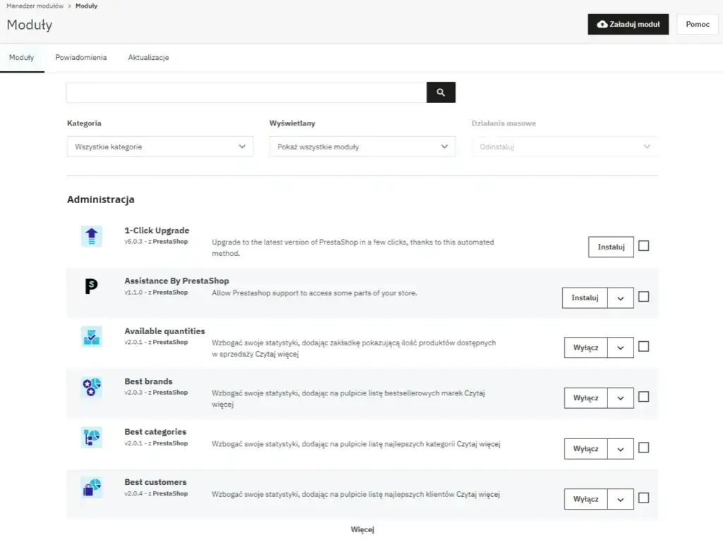 Dlaczego w PrestaShop nie można zaktualizować ustawień i jak to naprawić