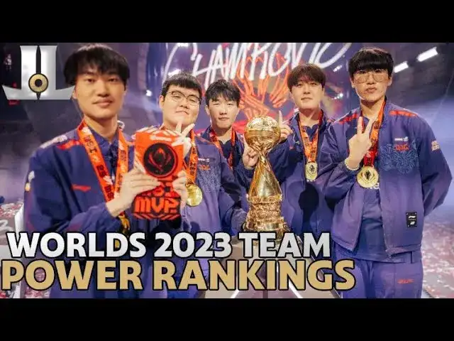 Ranking drużyn LOL w 2023 roku - TOP 8 najlepszych