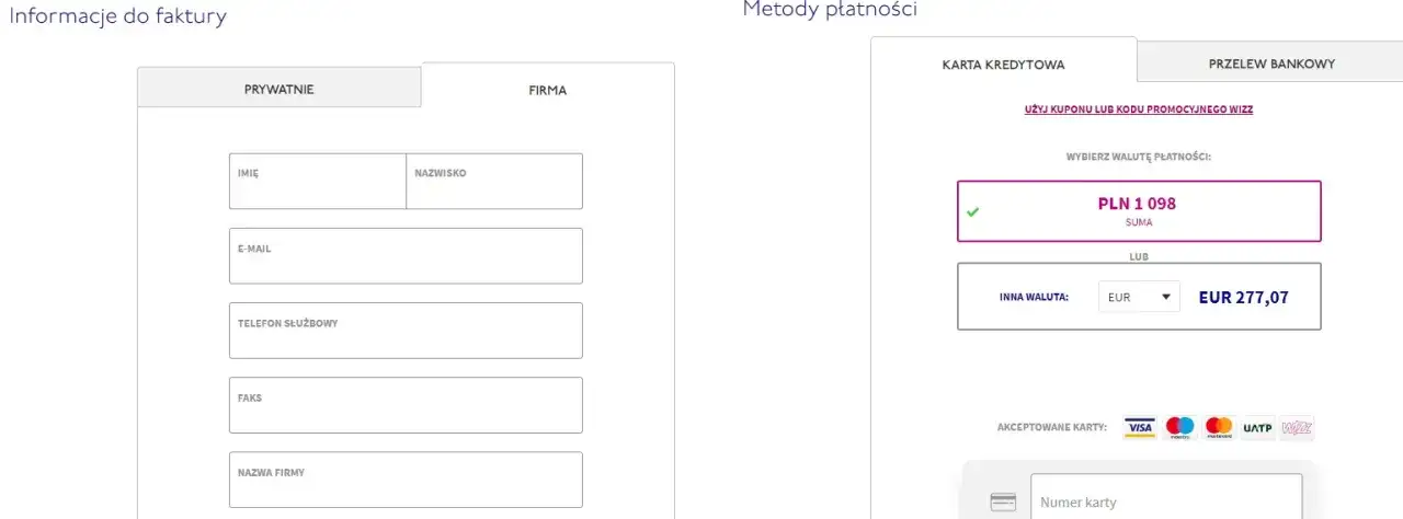 Jak kupić bilet lotniczy przez internet w Wizz Air bez problemów