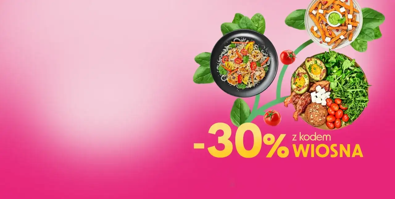 Wiosenna promocja na catering! Sprawdź nasz catering menu cennik i skorzystaj z rabatu -30% z kodem WIOSNA. Pyszne dania czekają!