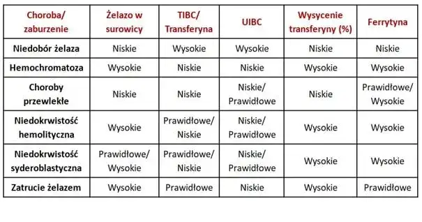 Twoje wyniki żelaza: co oznaczają Fe, ferrytyna i TIBC?