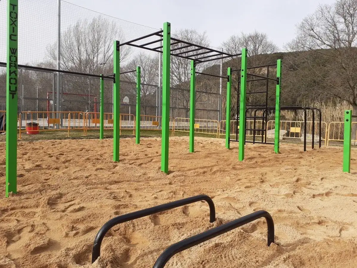 Encuentra el parque de calistenia cerca de mí para entrenar hoy