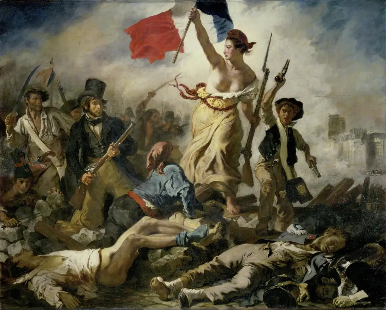 Wolność na barykadach: symbolika i historia obrazu Delacroix