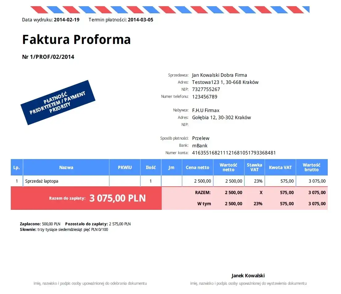 Numer faktury: Gdzie jest i jak go znaleźć? VAT, KSeF, pro forma