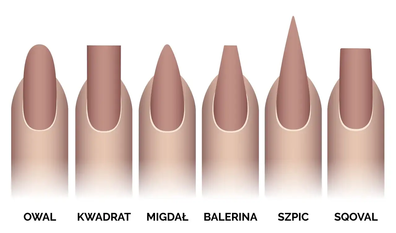 Owal, kwadrat, migdał, balerina, szpic, sqoval – wybór kształtu paznokci zależy od Ciebie!