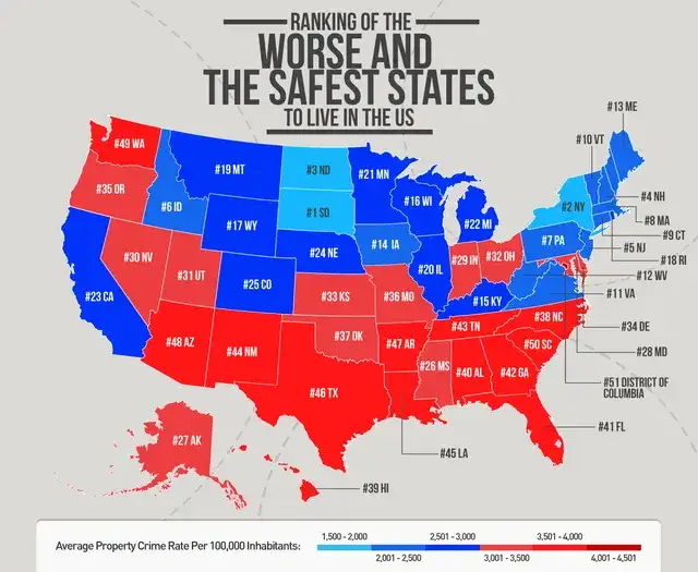 Czy w USA jest bezpiecznie? Odkryj najbezpieczniejsze miejsca i zagrożenia