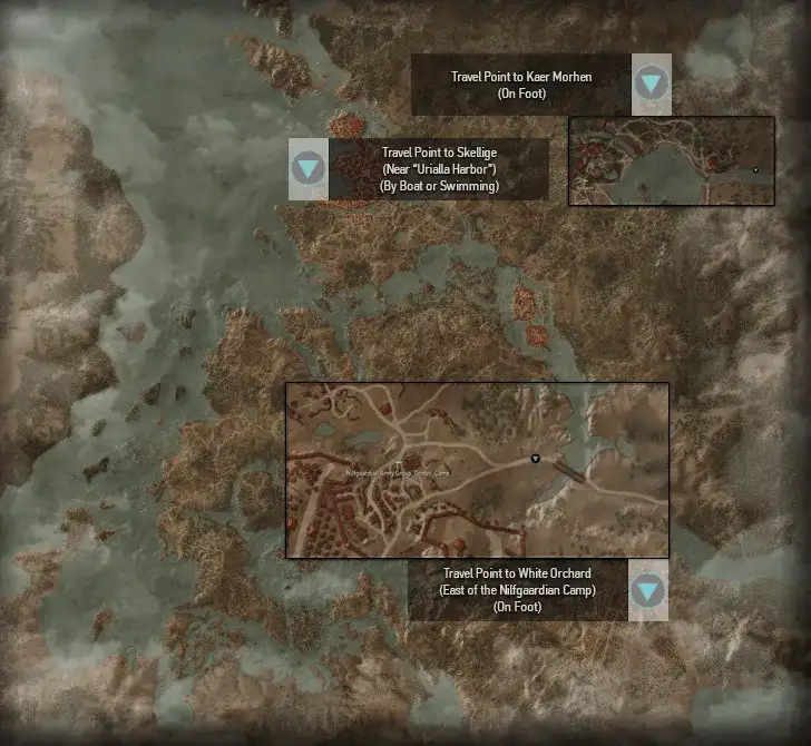 Jak dostać się do Kaer Morhen w Wiedźminie 3 i lokalizacja Kaer Morhen