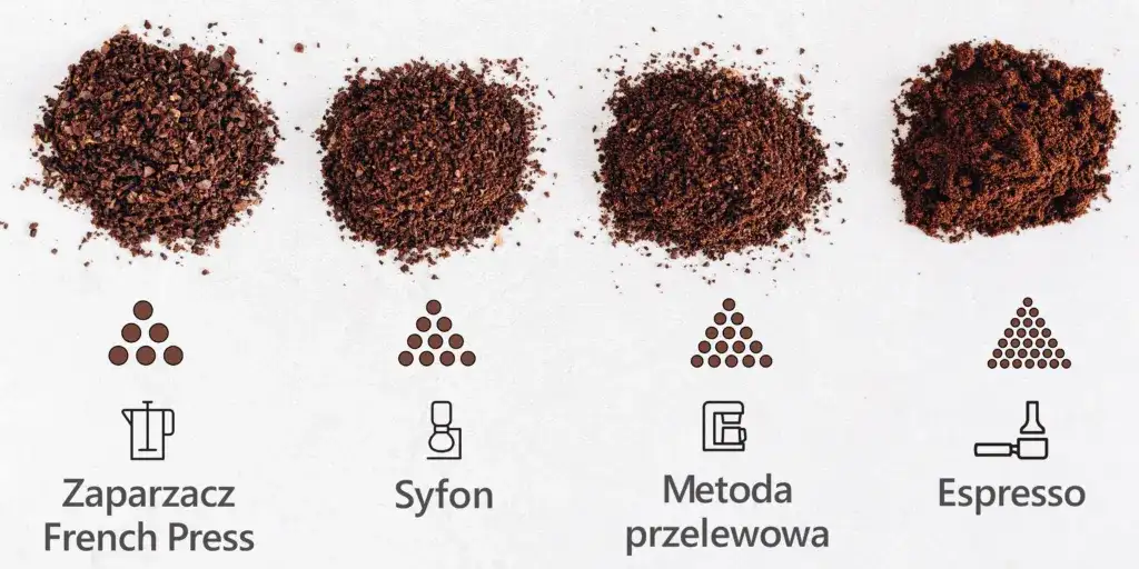 Jaki stopień zmielenia kawy w ekspresie, aby uniknąć słabego smaku?
