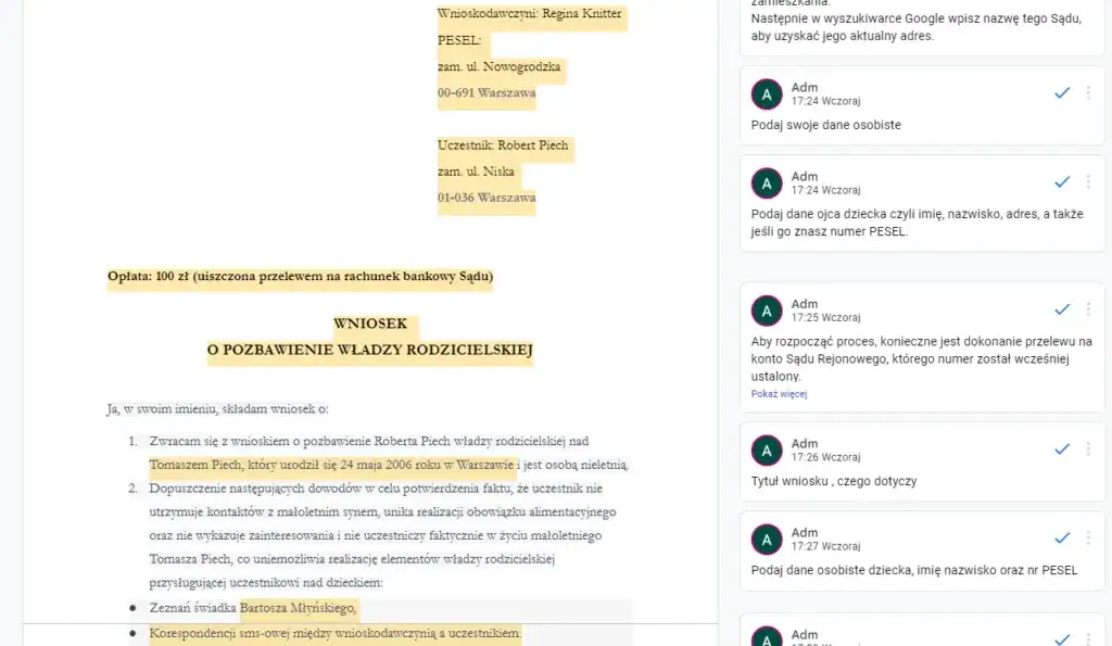 Pozbawienie praw rodzicielskich: Gdzie złożyć wniosek i co dalej?