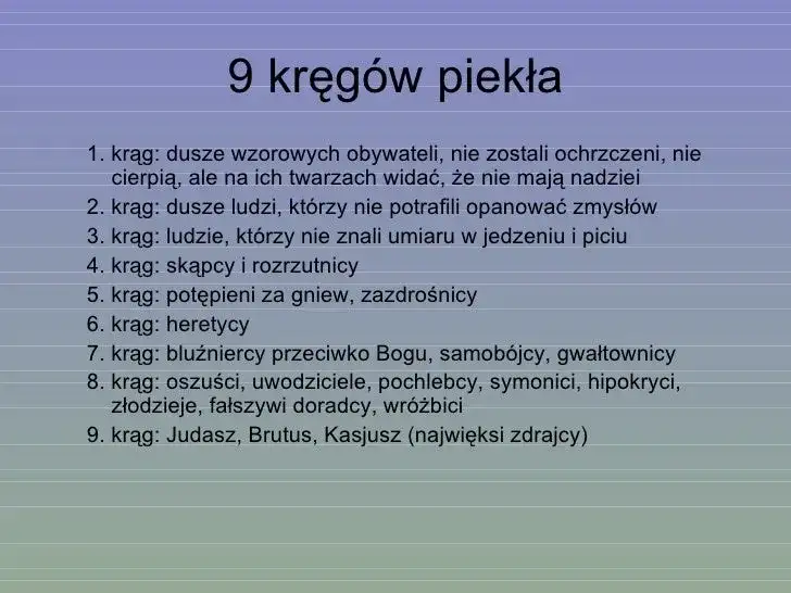 Jakie dusze trafiają do piekła? Kryteria i grzechy według różnych religii