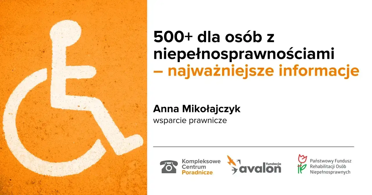 Komu przysługuje 500 plus dla niepełnosprawnych? Sprawdź warunki!