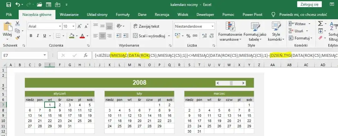 Prosty sposób jak wstawić kalendarz do komórki w excelu - praktyczny tutorial