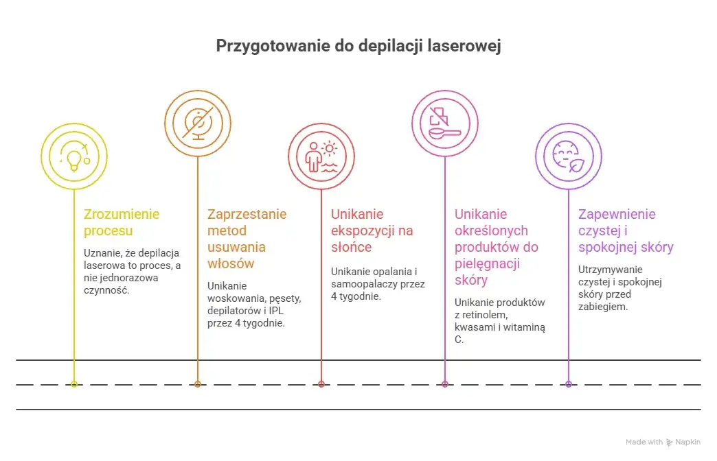 Depilacja laserowa: Jak się przygotować? Pełna check-lista!