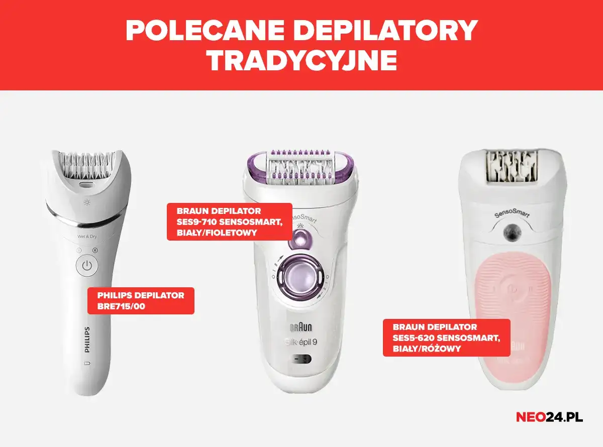 Depilator laserowy (IPL) do domu: Philips czy Braun? Ranking