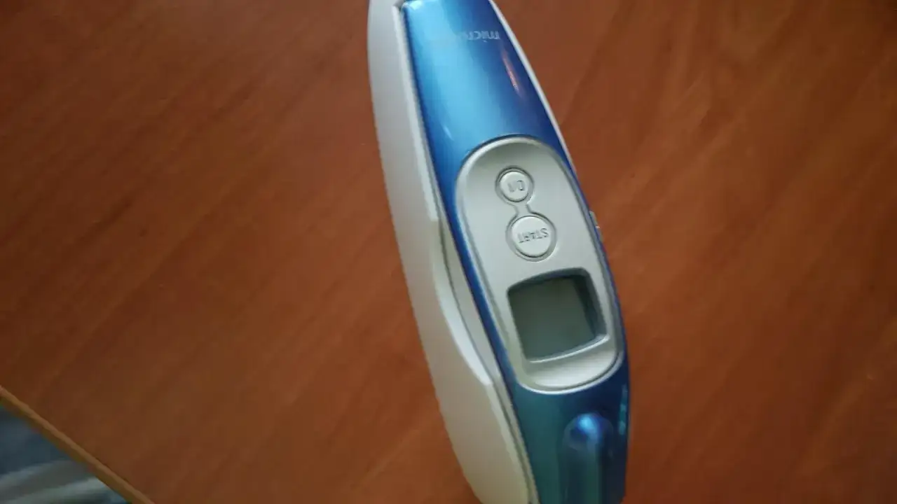 Termometr Microlife NC 100. Instrukcja jak zmienić F na C.
