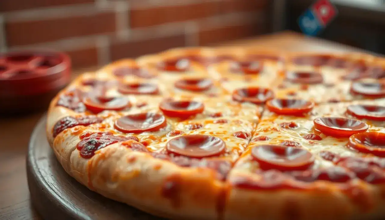 Średnia pizza Domino's ile cm? Odkryj jej idealny rozmiar 30 cm