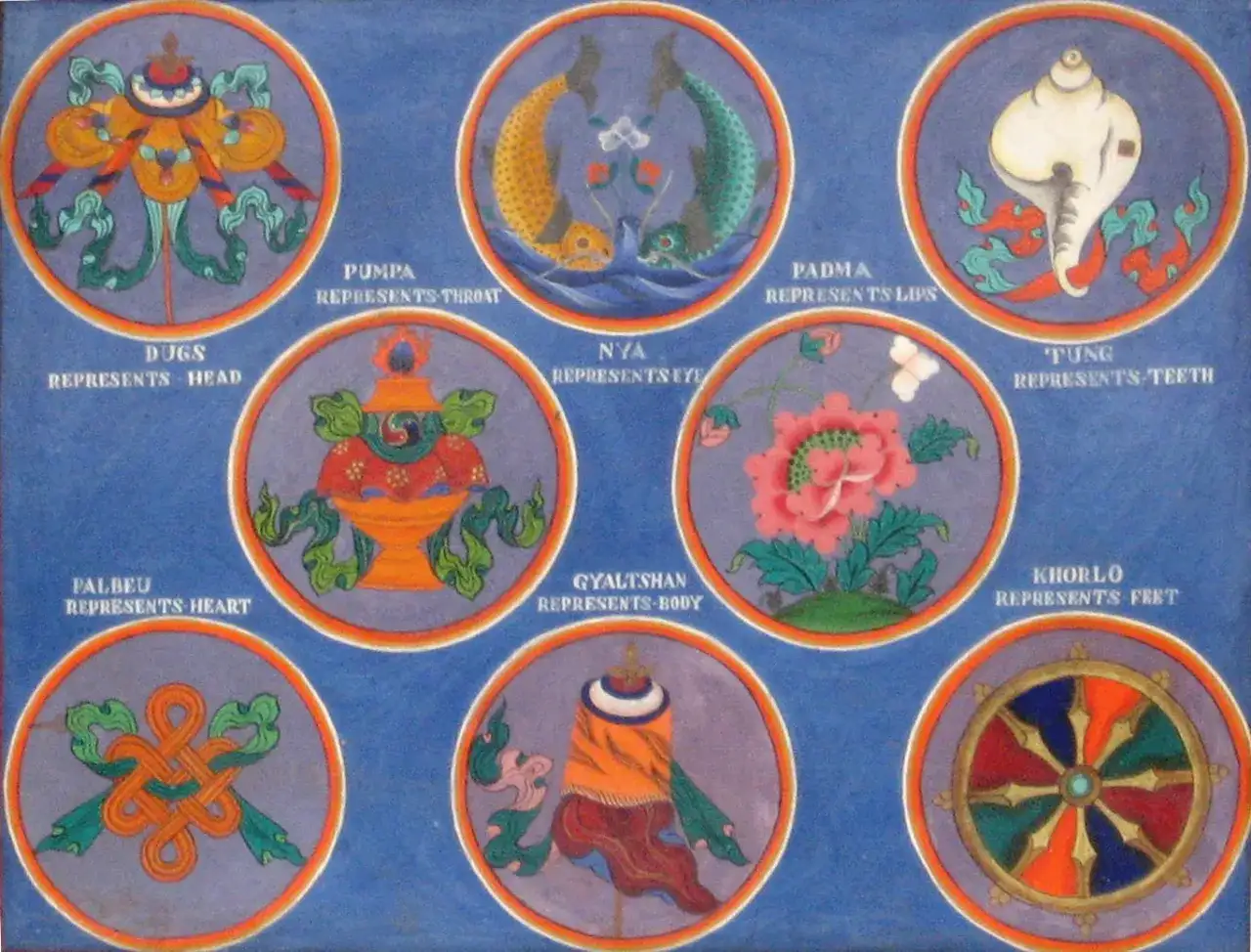 Asztamangala: 8 symboli buddyzmu. Klucz do oświecenia?