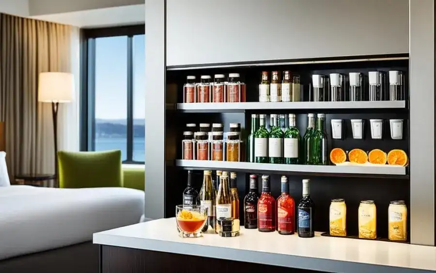 Minibar w hotelu: płatny? Sprawdź, zanim zapłacisz za podniesienie!