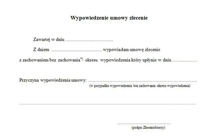 Czy umowa zlecenie wlicza się do okresu wypowiedzenia? Sprawdź!