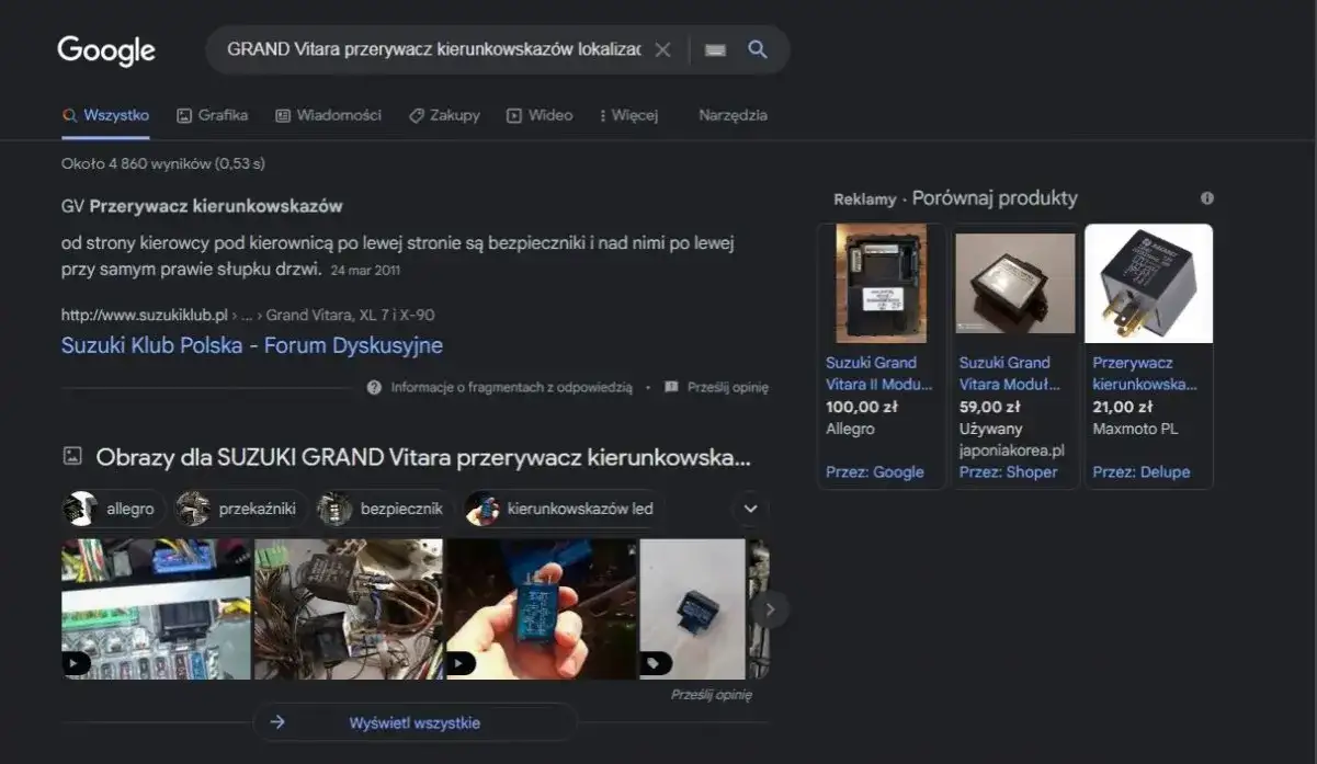 Gdzie są bezpieczniki w Suzuki Grand Vitara? Oto kluczowe lokalizacje
