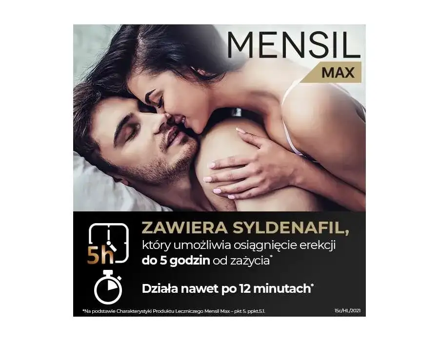 Mesnil lek na potencję – skuteczność, działanie i efekty uboczne