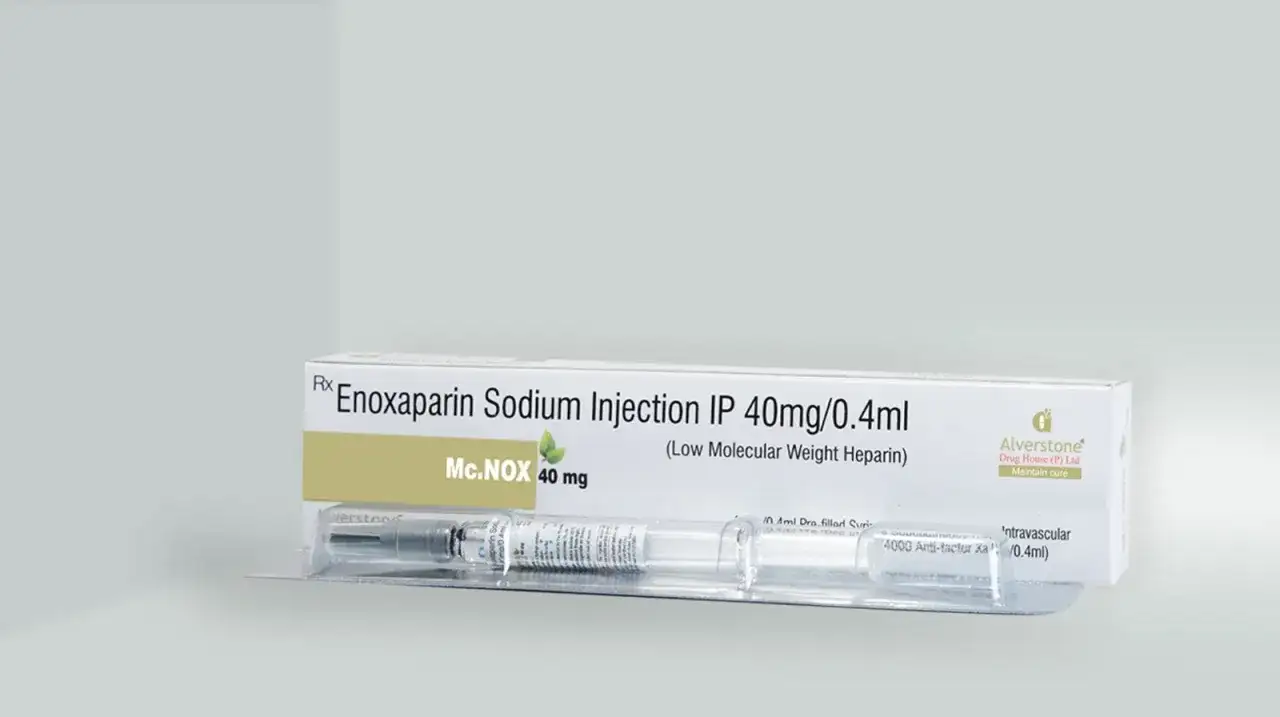 Zastrzyk Clexane (Enoxaparin Sodium) 40mg/0.4ml w ampułkostrzykawce, gotowy do użycia.