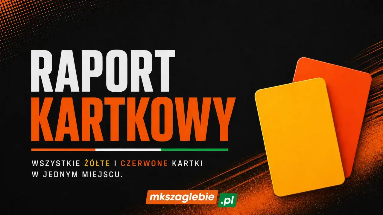 Raport kartkowy: za ile żółtych kartek się pauzuje? Wszystkie żółte i czerwone kartki w jednym miejscu.