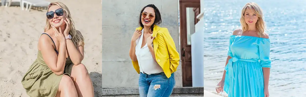 Modne letnie stylizacje plus size, które ukryją kompleksy i dodadzą pewności siebie